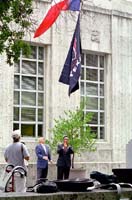 Houston Texans Flag Raising @ City Hall - 09.04.2002