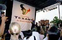 Houston Texans Logo Unveiling - 09.06.2000